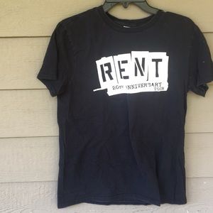 Rent Broadway Anniversary Tour T-Shirt